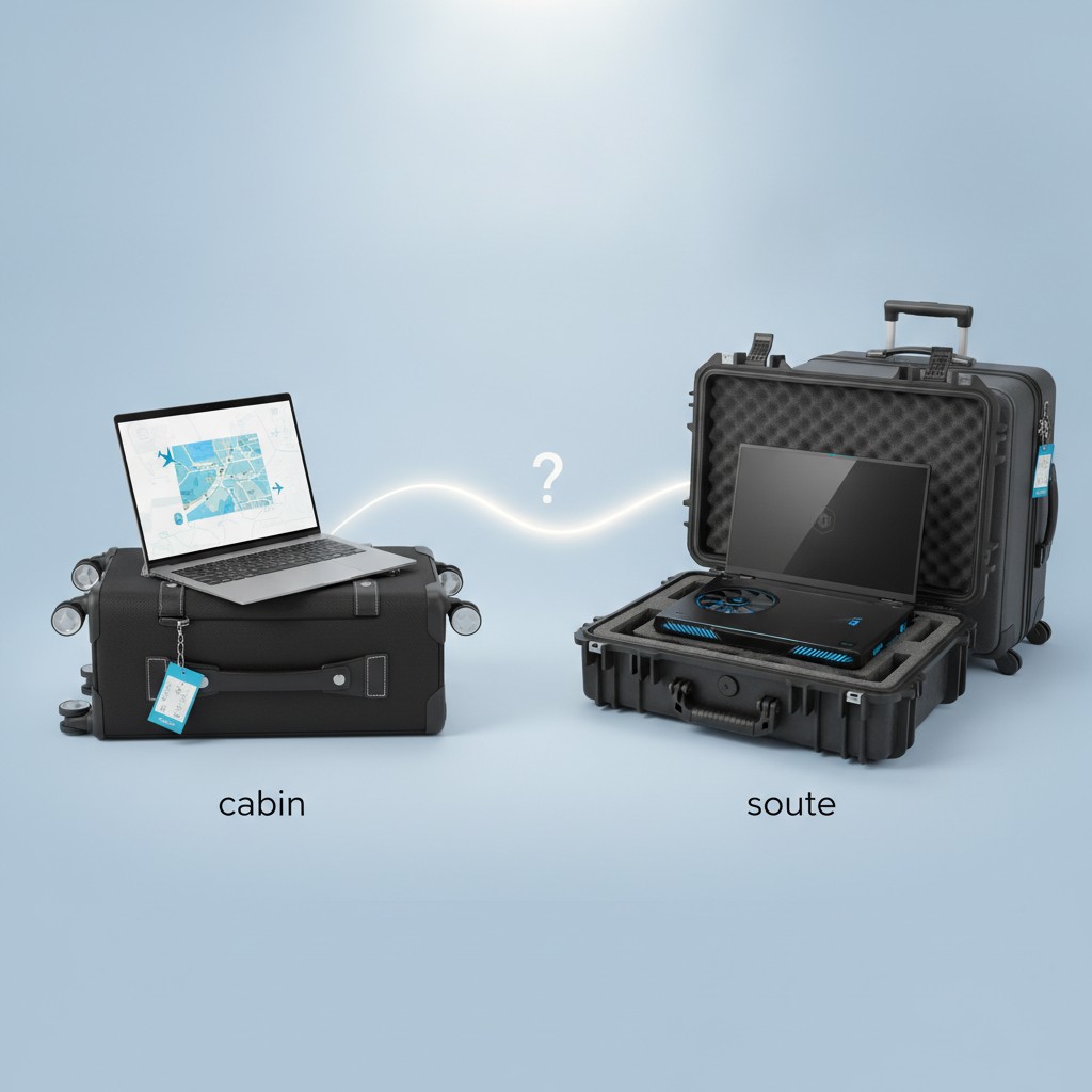 PC Portable en Avion : Cabine ou Soute, Que Dit Vraiment la Réglementation ?