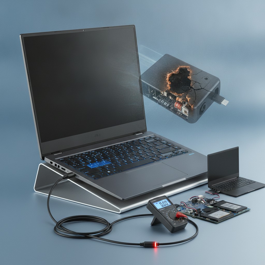 PC Portable Branché qui ne Charge Plus : Causes et Solutions