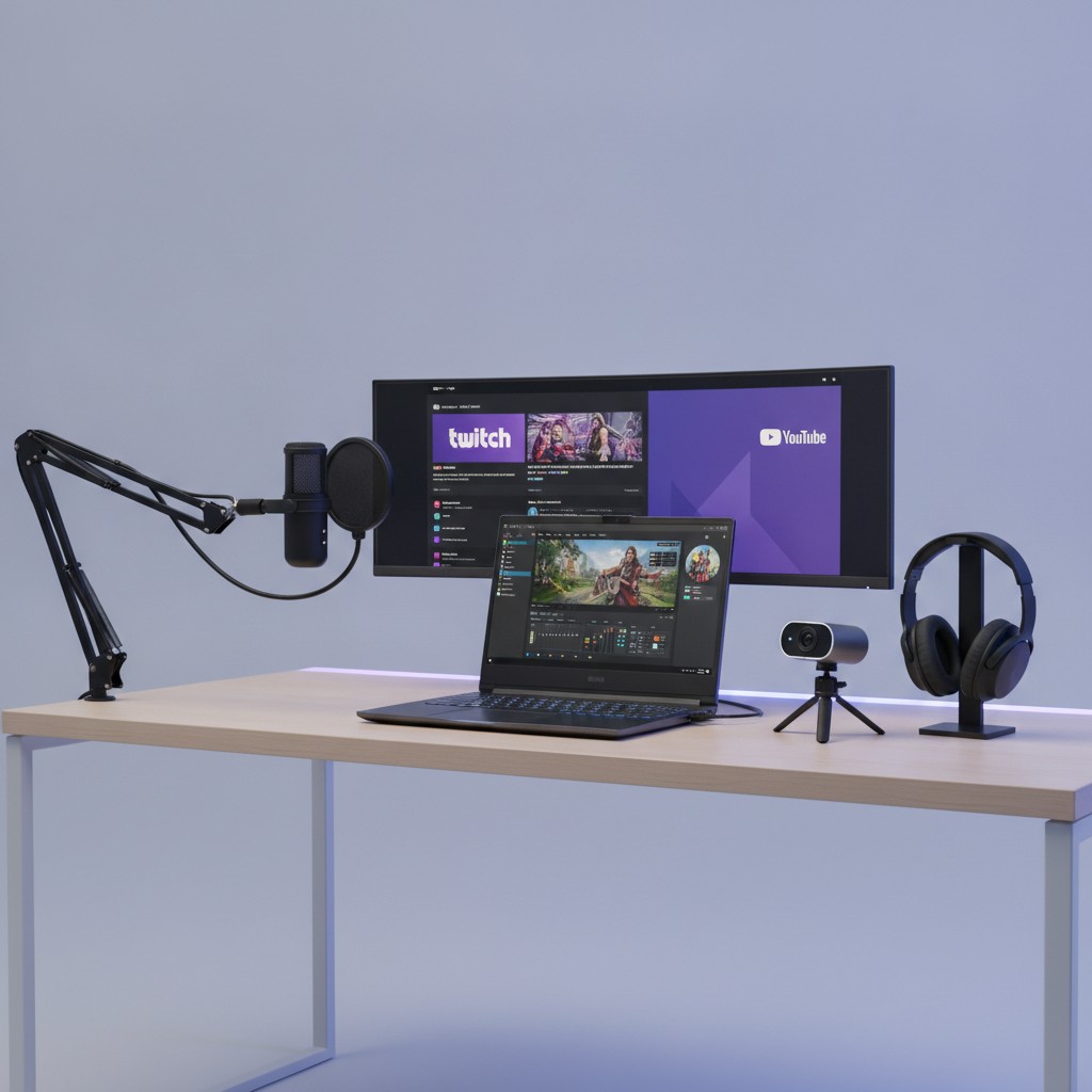 PC Portable pour Streamer sur Twitch et YouTube : Guide Complet 2026