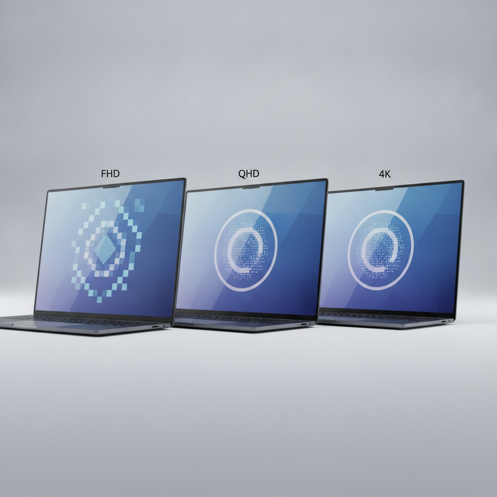 Résolution Écran PC Portable FHD vs QHD vs 4K : Laquelle Choisir en 2026 ?